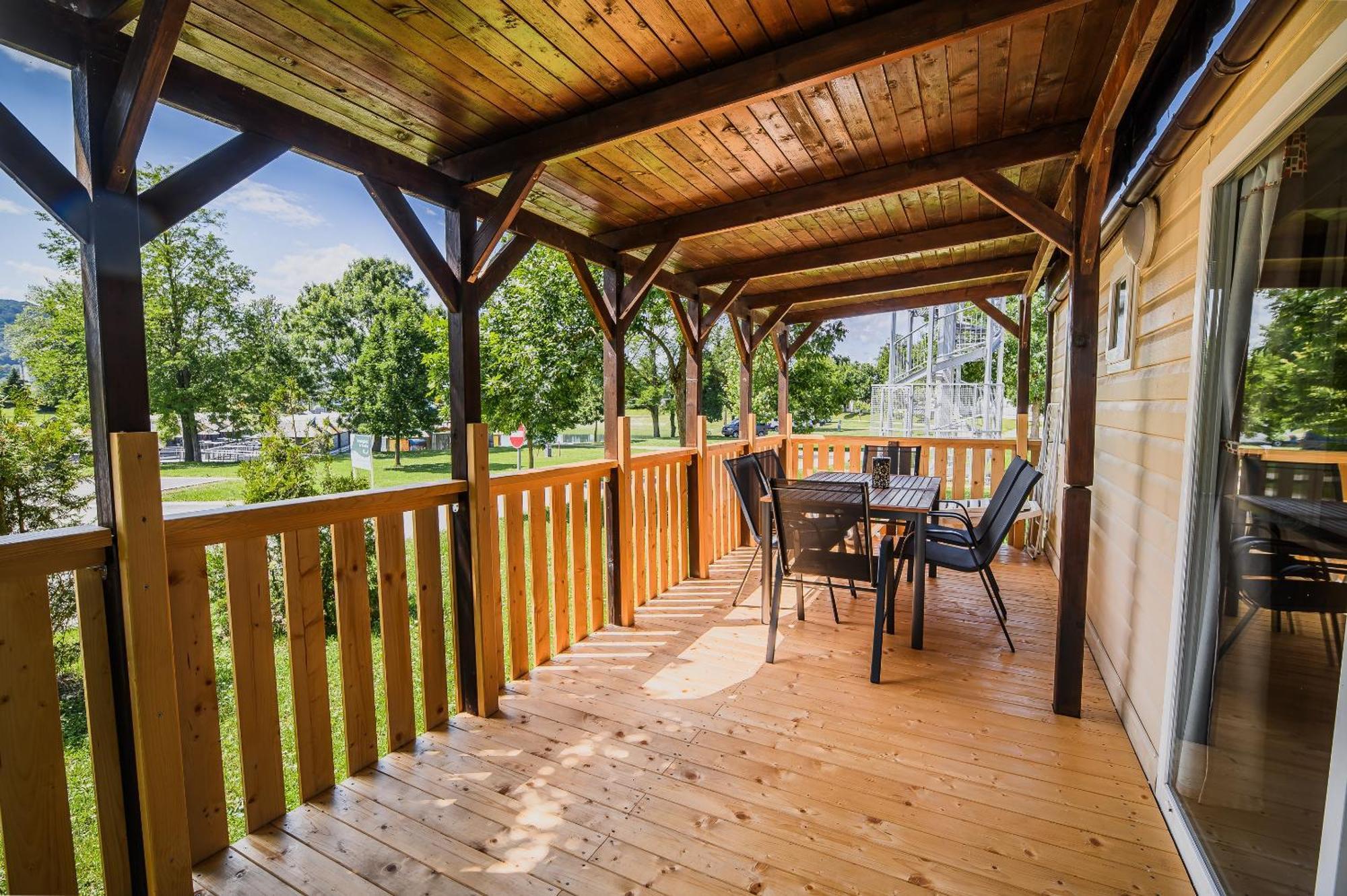 Lake View Mobile Homes With Thermal Riviera Tickets In Terme Catez Catez ob Savi Habitación foto
